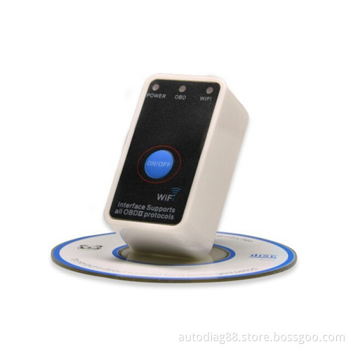 Mini ELM327 WiFi with Power Switch Works On IOS/Android/PC factory